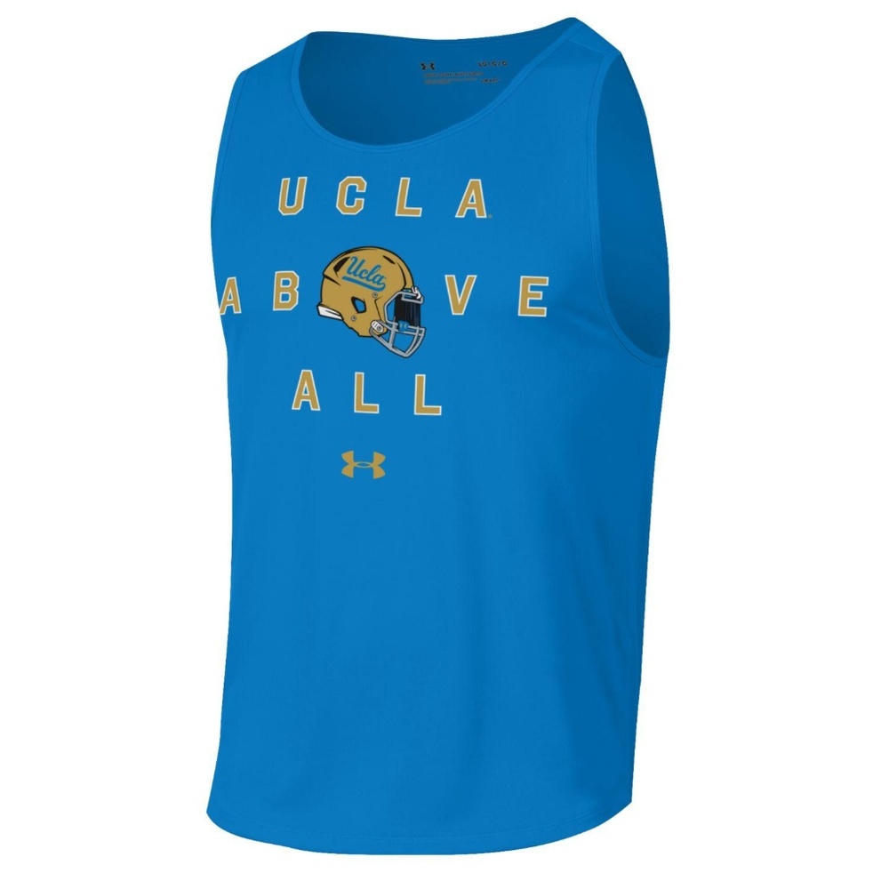 UCLA Above All Football Helmet Tank Top